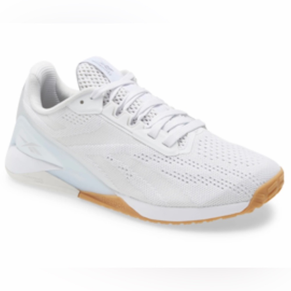 Reebok Nano X1 Training Sneakers Size 9 White True Grey Silver NWT